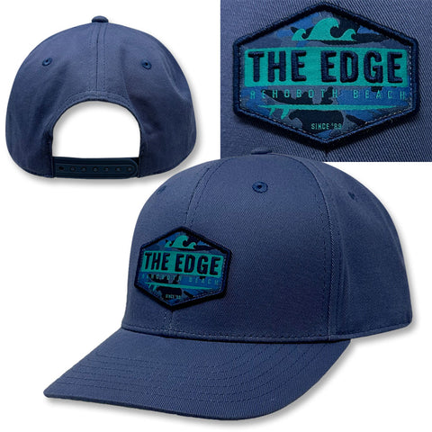 Edge Blue Wave Hats in slate blue