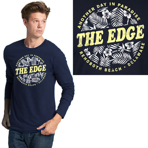 Edge Another Day LS T-Shirts in Navy