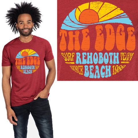 Edge Surfteam T-Shirts in cardinal heather