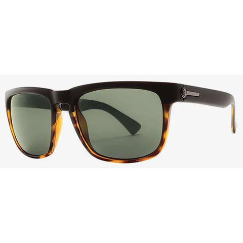 Electric Knoxville Sunglasses in darkside tortoise and grey polarized