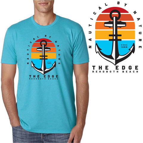 Edge Nautical T-Shirts in bondi blue