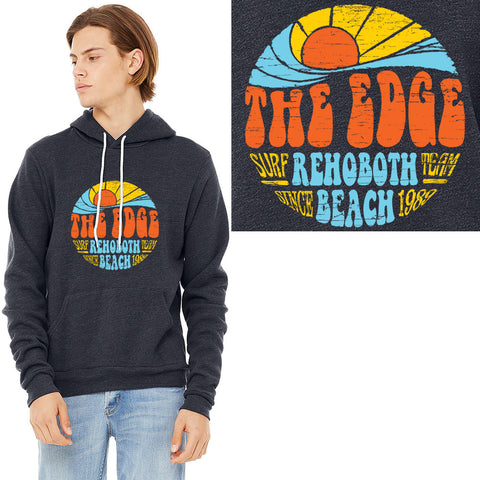 Edge Surf Team Hooded Sweatshirt in navy heather