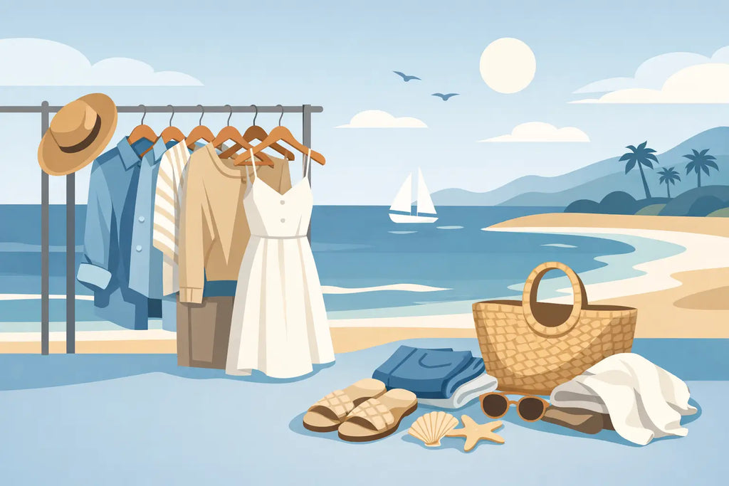 A Coastal Capsule Wardrobe Example That Stands Out