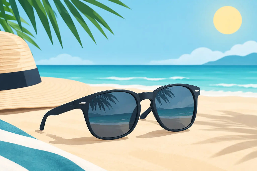 Choosing UV Protective Eyewear for Beach Days