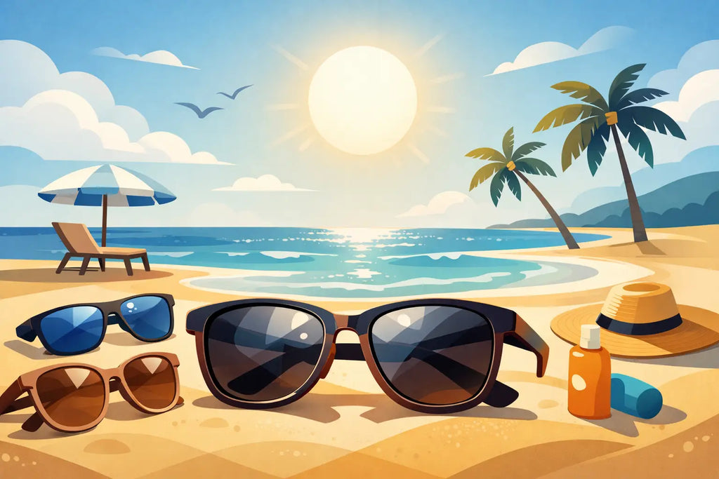 How to Pick Sunglasses for Bright Beach Sun