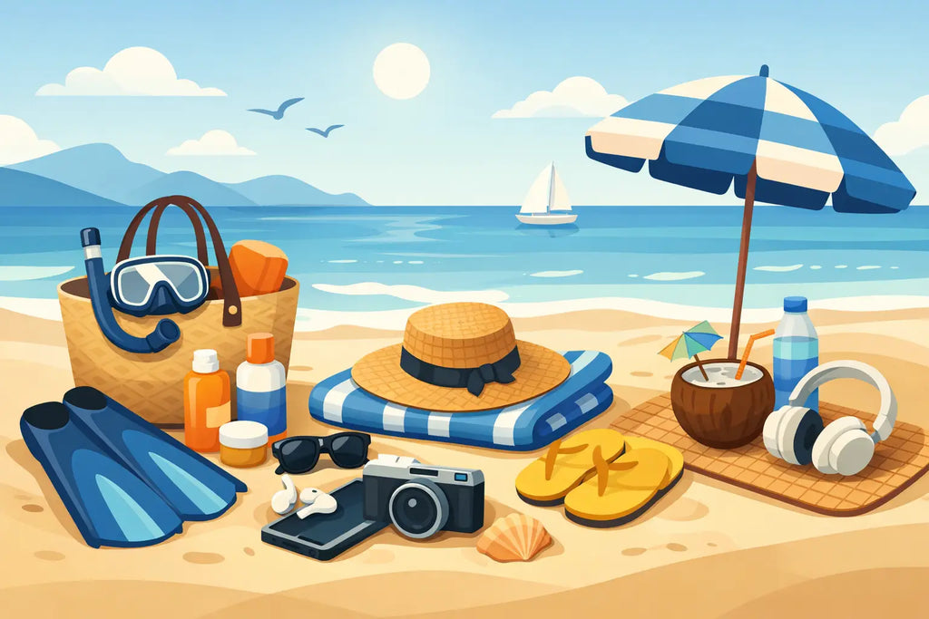 Beach Vacation Accessories Checklist: 12 Essentials