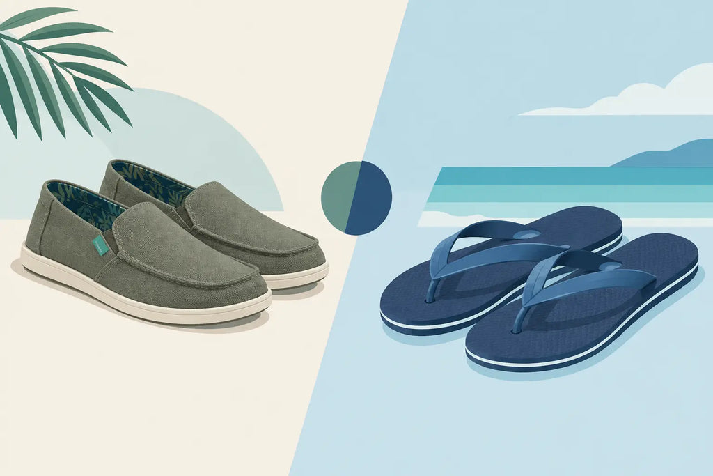 Sanuk Versus Flip Flops: What’s the Difference?