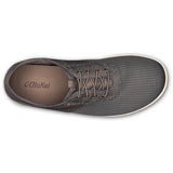 Olukai Mens Nohea Moku Shoes in charcoal/clay