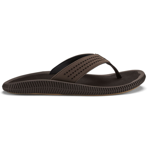 Olukai Mens Ulele Sandals in dark java