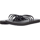 Sanuk Womens Yoga Sandy Sandals in Black
