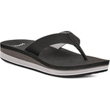 Sanuk Womens Highland  Sandals in black/grey