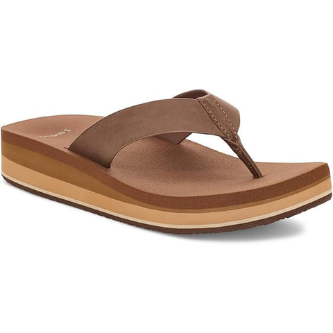 Sanuk Womens Highland  Sandals in brown