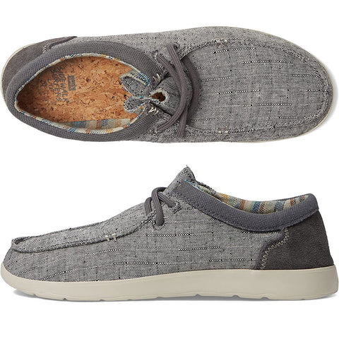 Sanuk Womens Shaka LiteSL Sandal Shoes in washed black