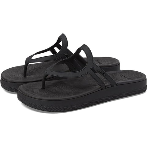 Sanuk Womens Sunshine SL Sandals in Black