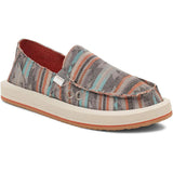 Sanuk Womens Donna Blanket Sandal Shoes in grey multi