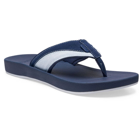 Sanuk Mens Cosmic Seas Mesh Sandals in black iris