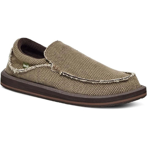 Sanuk Mens Chiba Sandal Shoes in brown
