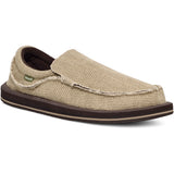 Sanuk Mens Chiba Sandal Shoes in tan