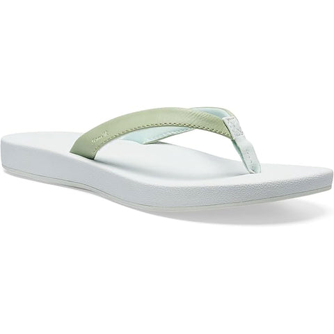 Sanuk Womens Cosmic Shores Sandals in green/blue