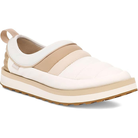 Sanuk Womens Puffy Chiller Low 2Glam Shoes in Champagne and 7.womens