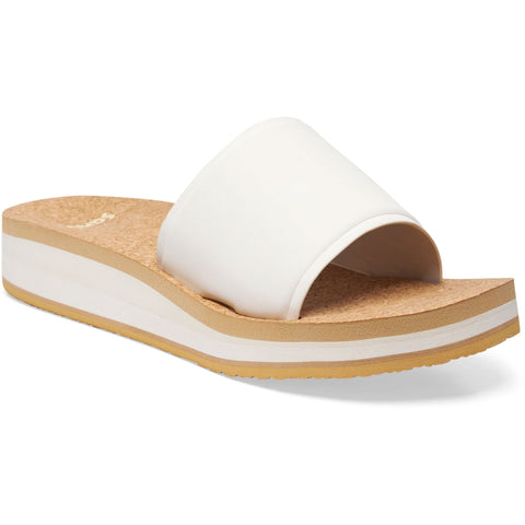 Sanuk Womens Highland Slide  Sandals in marshmellow