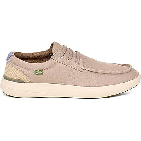 Sanuk Mens Mason Sidewalk Surfer Lite Sandal Shoes in cobblestone