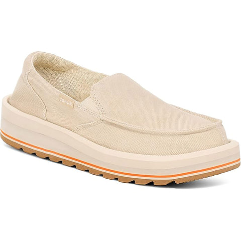 Sanuk Womens Donna Mesa Sandal Shoes in brown rice