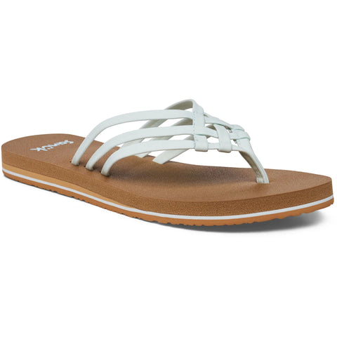 Sanuk Womens Yoga Sandy II Sandals in spa blue