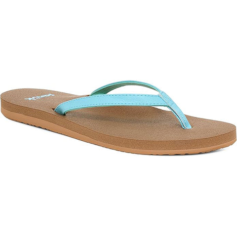 Sanuk Womens Yoga Joy II Sandals in sky blue