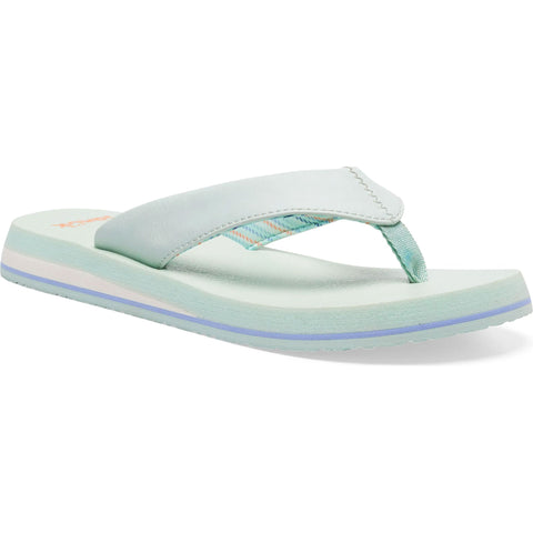 Sanuk Womens Yoga Mat II Sandals in spa blue