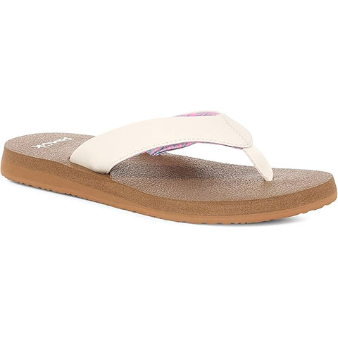 Sanuk Womens Yoga Mat II Sandals in white