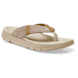 Sanuk Mens Beer Foamie 3 PT Sandals in brown rice