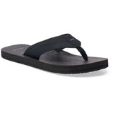 Sanuk Mens Beer Cozy IV Sandals in black