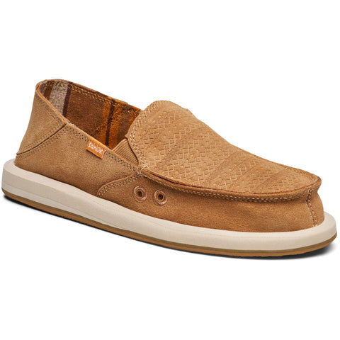 Sanuk Womens Donna Novelty Sandal Shoes in doe