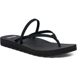 Sanuk Womens Yoga Strappy Sandals in black