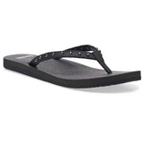 Sanuk Womens Yoga Joy II Stud Sandals in ojai black