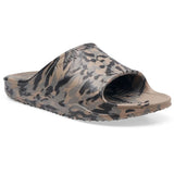 Sanuk Mens Beer Foamie Slides in safari multi