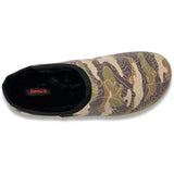 Sanuk mens Yoga Cloud Lounger Leather Shoe in topo camo