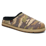 Sanuk mens Yoga Cloud Lounger Leather Shoe in topo camo