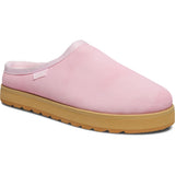 Sanuk womens Yoga Cloud Lounger Leather Shoe in light pink