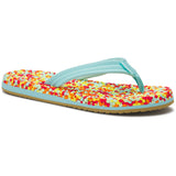 Sanuk kids Y Bubblecush X Dippin Dots in rainbow ice