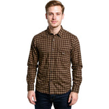Obey Mens Clarence Woven  Shirts in Black multi
