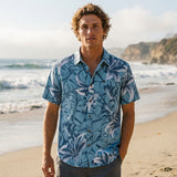 Dark Seas Mens Webster SS Shirts in blue
