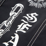 Dark Seas Mens Windward Boardshorts in black and Size 36
