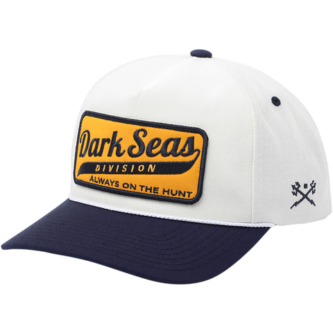 Dark Seas Mens Franklin High Hats in off white/navy