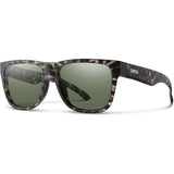 Smith Lowdown 2 Sunglasses in matte gray tortoise and polar gray green