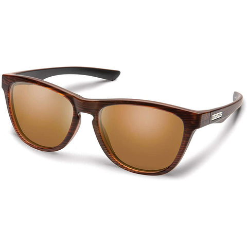 Suncloud Topsail Polarized Sunglasses in burnished brown and polar brown