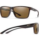 Smith Riptide Sunglasses in matte tortoise and polar glass brown
