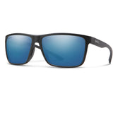 Smith Riptide Sunglasses in Chromapop polar blue mirror and matte black