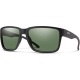 Smith Emerge Sunglasses in matte black and polar gray green